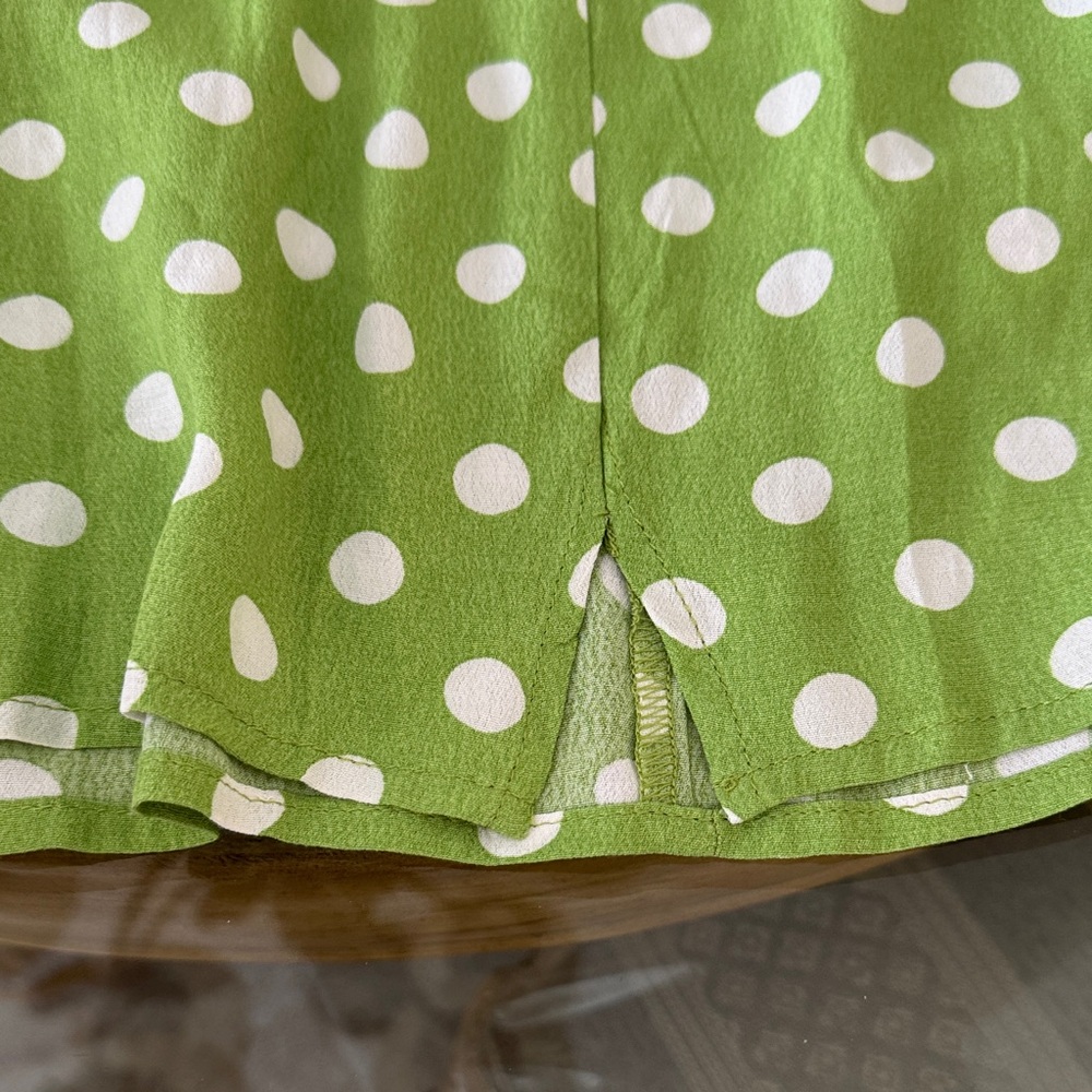 Green Polka Dot Dress - Picture 5 of 11